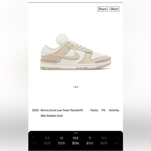 Women’s sand drift dunks